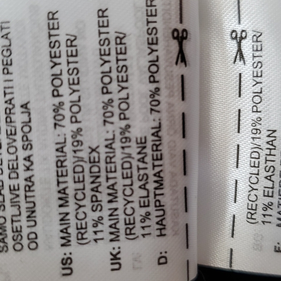 ADIDAS Climalite Claasic Black 7/8 High Rise Leggings Sz S - Picture 7 of 12